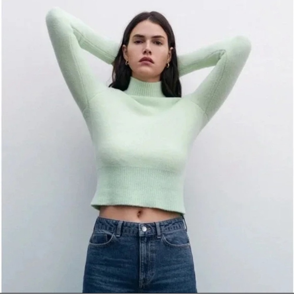 Zara | Soft Knit Turtleneck Sweater